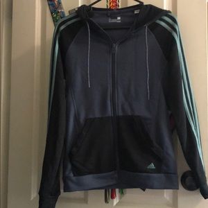 Adidas zip up hoodie